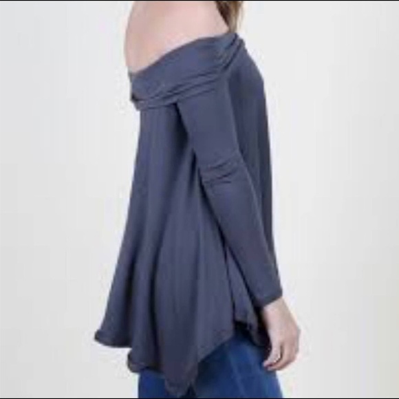 NWT Altar'd State Off The Shoulder Long Sleeve Top - Picture 8 of 9